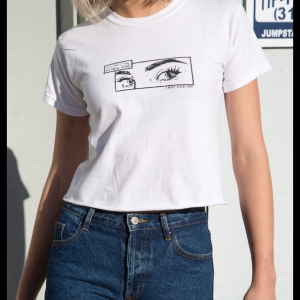 Brandy Melville jamie I’ll see you in New York top